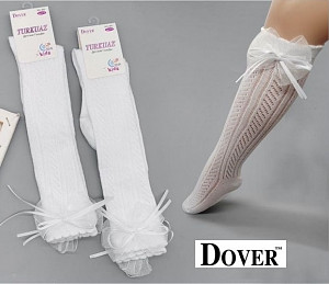 Гольфы ажурные с аксессуаром для девочки DOVER