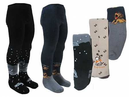 Колготки махровые для мальчика  KBS