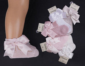 Ажурные носки с аксессуаром для девочки KATAMINO